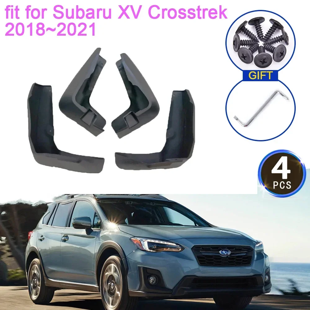

Для Subaru XV Crosstrek 2018 2019 2020 2021, брызговики, брызговики, расклешенные крылья, переднее и заднее колесо, аксессуары для стайлинга автомобилей