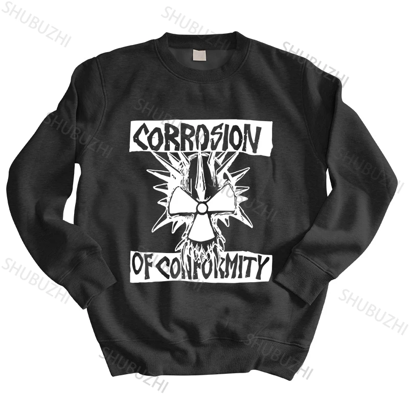 

thin sweatshirt men hoody CORROSION OF CONFORMITY EYE FOR AN EYE SKULL CROSSOVER C.O.C. autumn spring hoodies