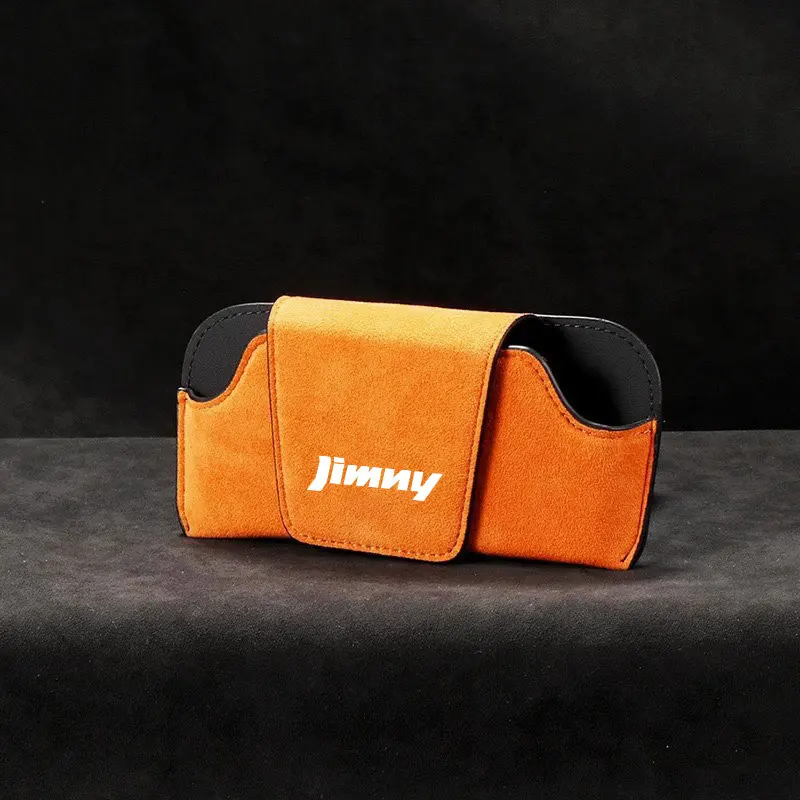 

Для Suzuki Jimny автомобильный держатель для очков, зажим, аксессуары, чехол для украшения интерьера, органайзер для очков, солнцезащитные очки для хранения