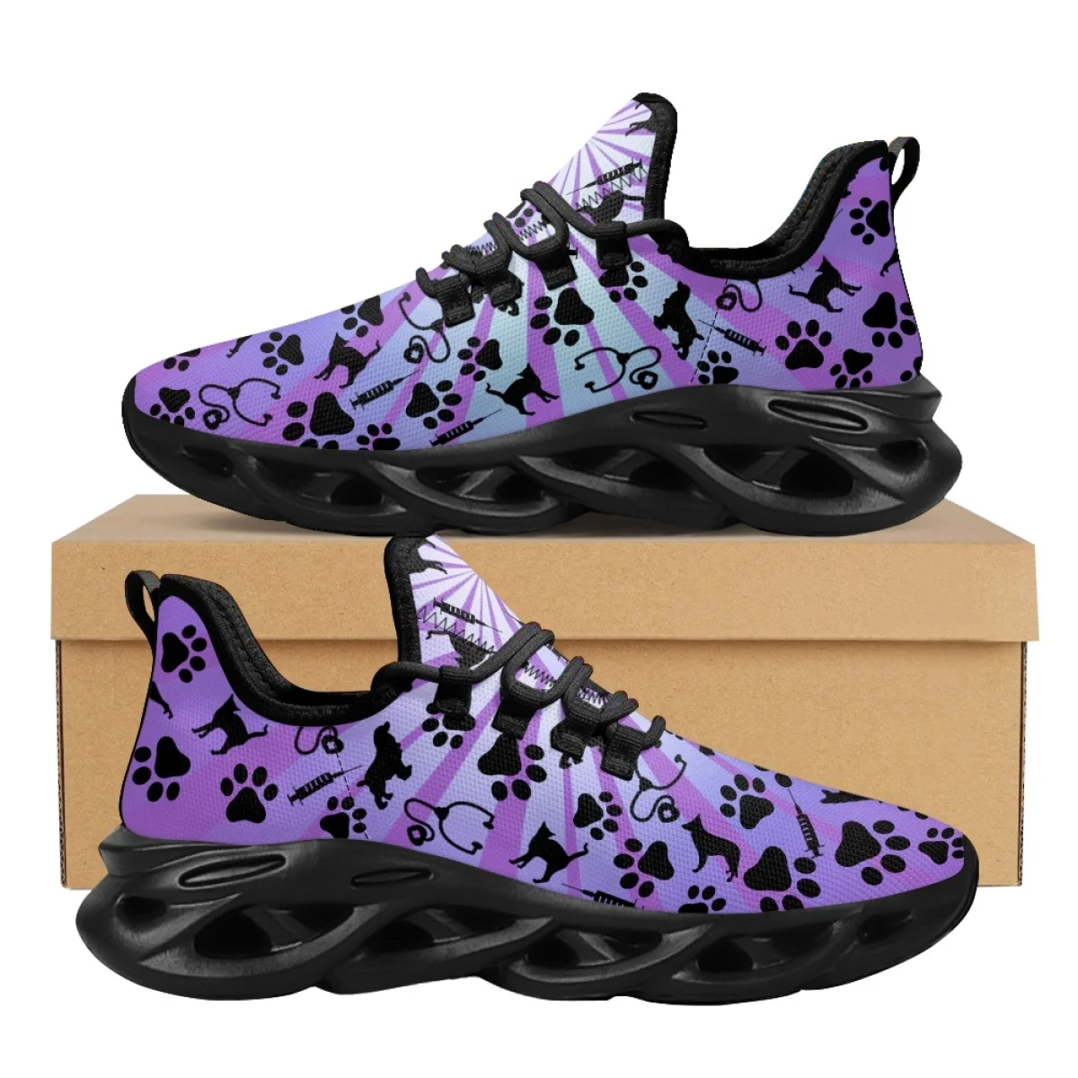 Comfort Summer Breathable Shoes Durable Basketball Shoes Round Toe Flats Female