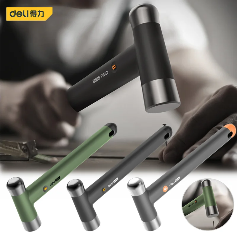 

Deli 1Pcs Home Installation Hammer Woodworking Nail Hammer Multifunctional Hammer Repair Hand Tools for Woodwork Carpentry Tools