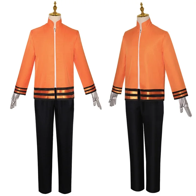 Наруто ниндзя седьмого поколения глаз вихрь cos костюм аниме Хирото косплей