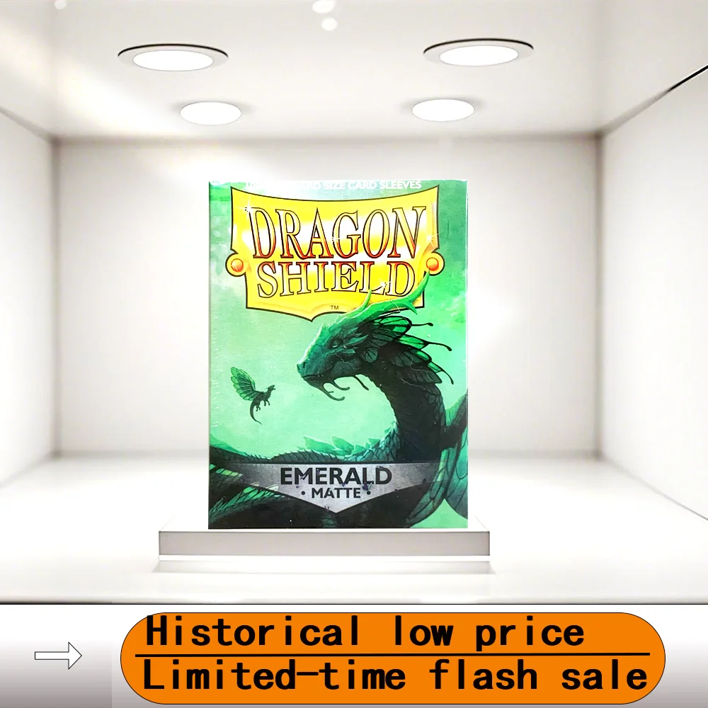 

Чехлы для карт Dragon Shield Matte Emerald 100 шт.