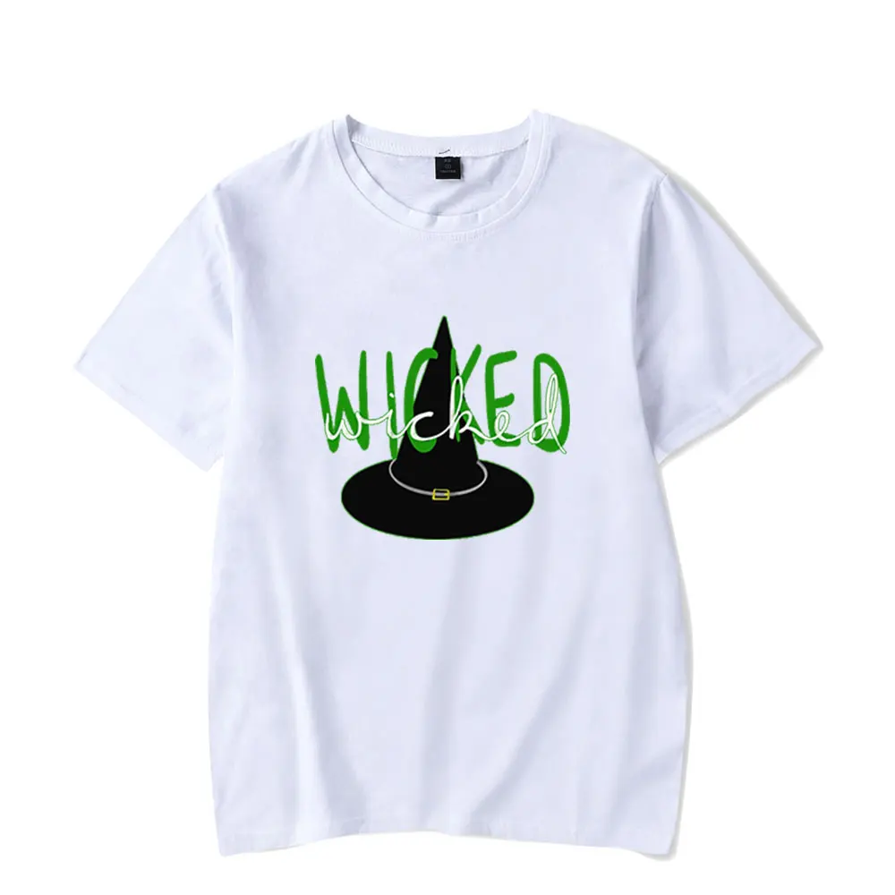 

Halloween Wicked Musical T-Shirt Short Sleeved Unisex Casual Tee #01