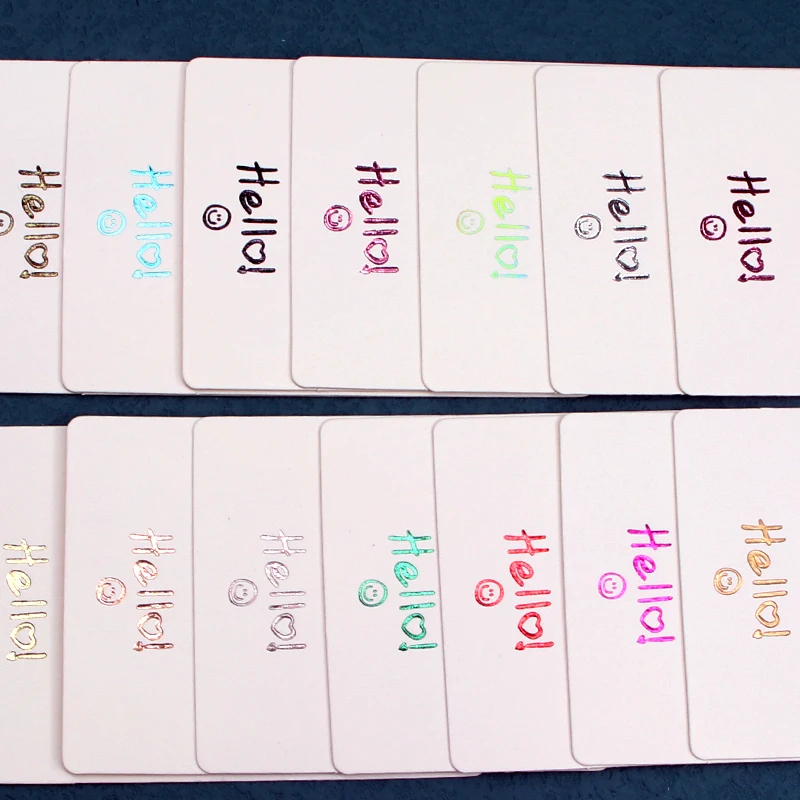 Подгоняемый логотип для держателя сережек ювелирных изделий визитных карточек