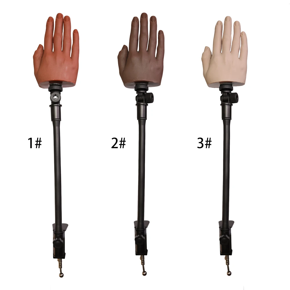 рука манекен все для маникюра типсы дизайн ногтей маникюр силиконовая в