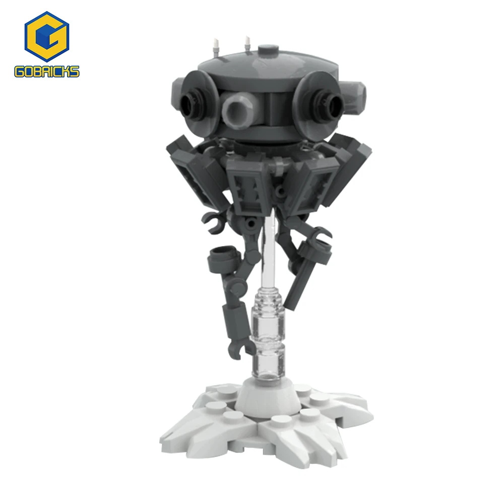 

Star Toys Mini MOC Space Imperial Probe Droid Building Blocks Creative Model Collection Bricks Star Series Toys Children Gift