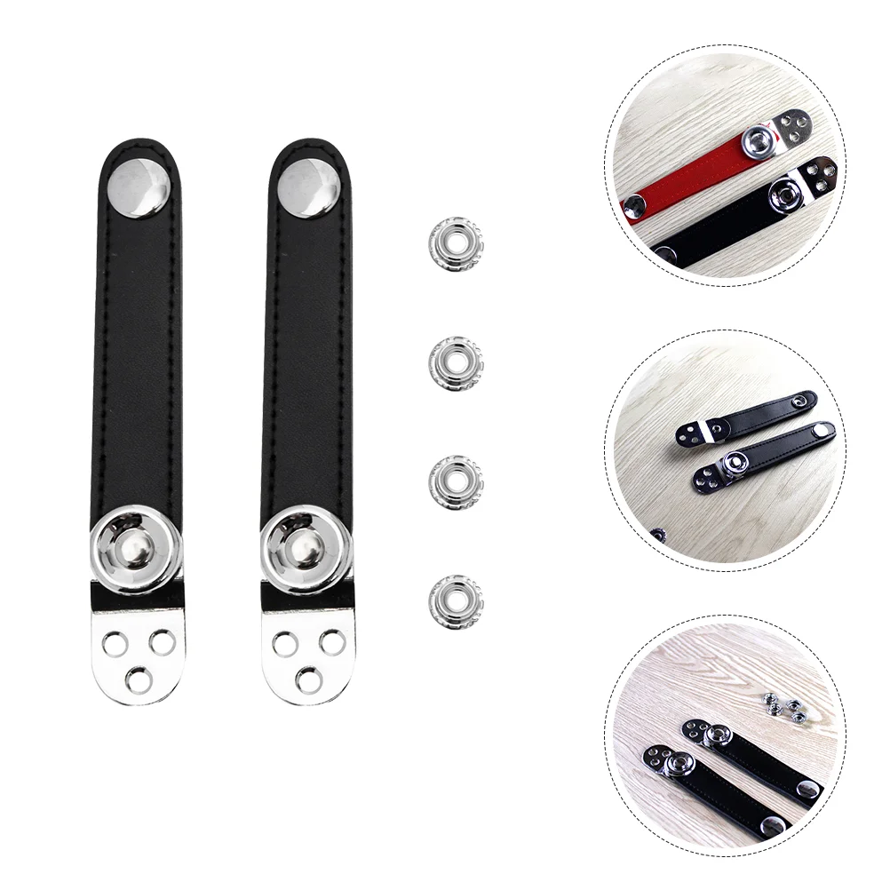 

2 Pcs Buckle Belt Accordion Bellows Bass Accordions Strap Accessories Steel Accessory Replacement Straps