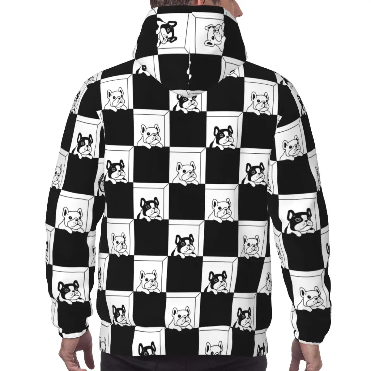 Толстовка с капюшоном и карманом для мужчин женщин свитшот 3D-принтом в виде