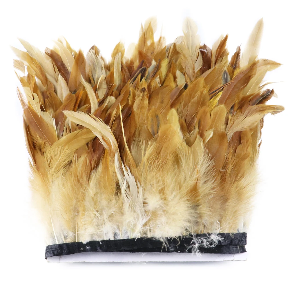 

wholesale Natural Rooster Chicken Feather Tail Carnival Trim Sewing Wedding Festival Party Clothing Cock Plume Accessorie15-20cm