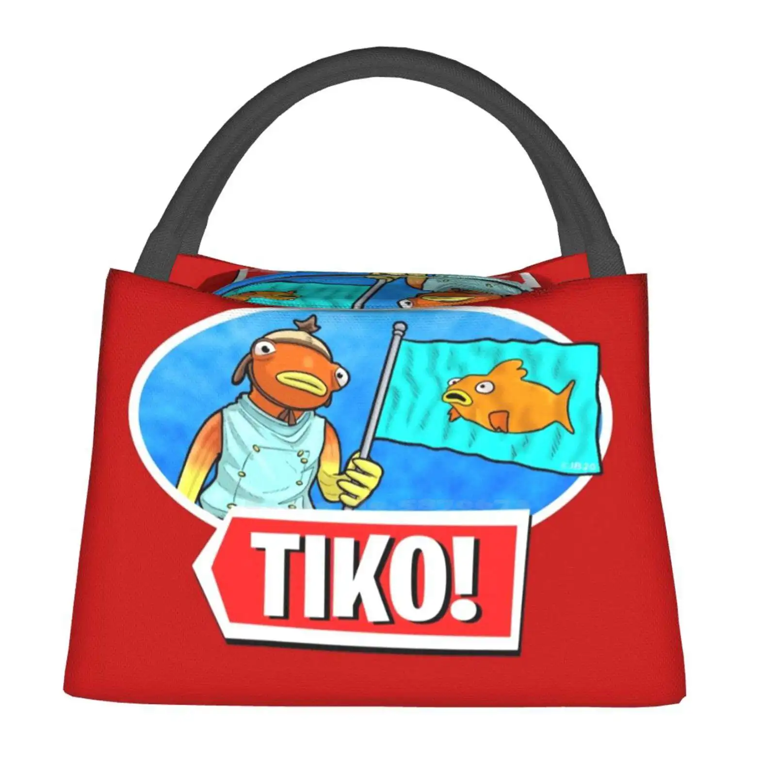 

Теплоизоляционная сумка Tiko с флагом, Термосумка для хранения еды Benjyfishy Benjifishy Benjy Fishy Benji Fishy Benjyfishy