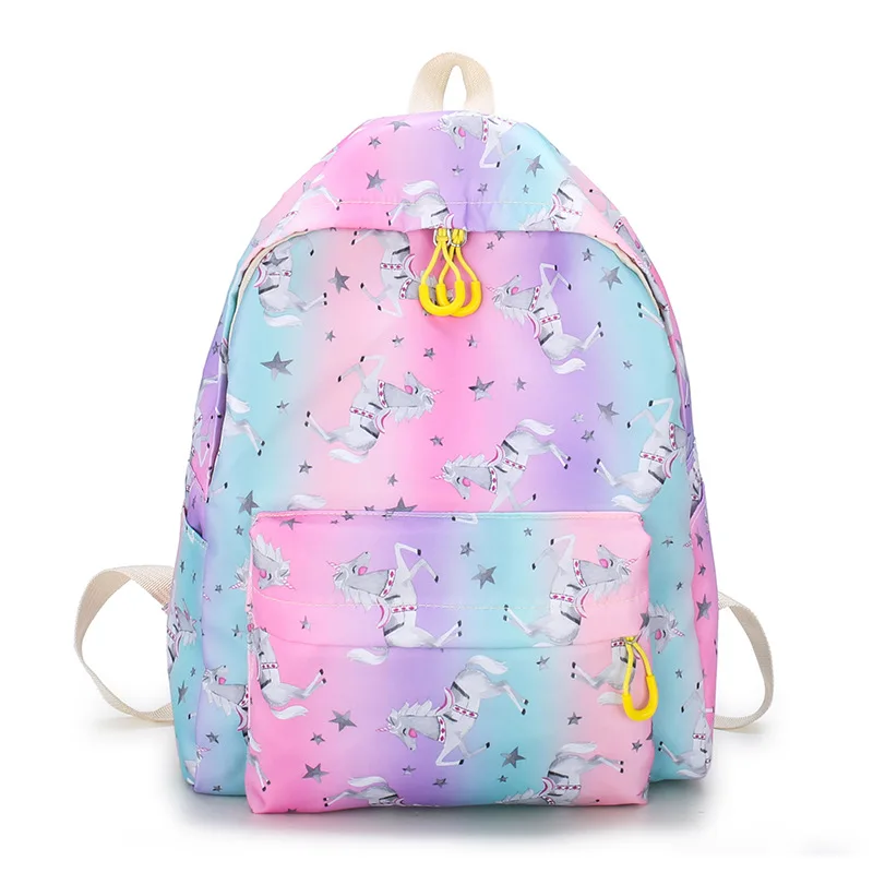 Школьный ранец для младшей и старшей школы вместительный женский рюкзак в