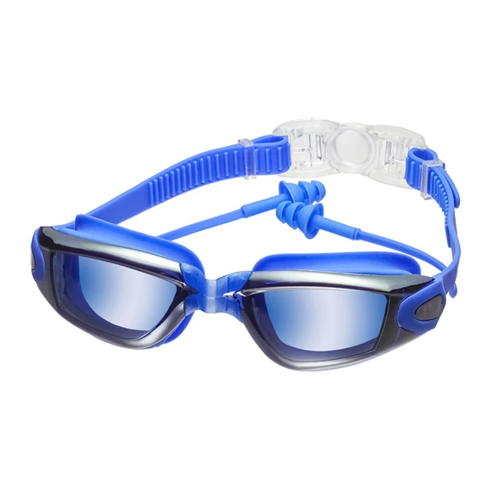 

For Adult Women Men Youth Swimming Goggles Swimming Glasses Anti Fog Lens No Leaking Swim Goggles with Ear Plugs