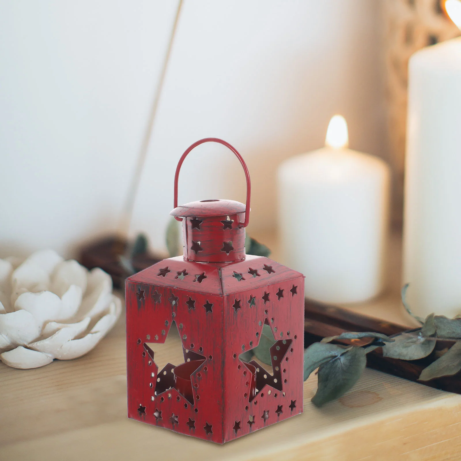 Свечи Декор для вечеринки подсвечник чая рождественский орнамент железный