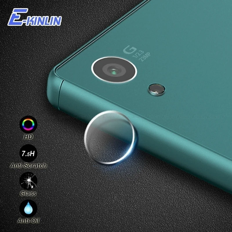 Фото Защитное закаленное стекло для объектива камеры Sony Xperia E5 M5 M4 L39H Z Z1 Z2 Z3 Z4 Z5 Compact Premium, 3 шт. №1