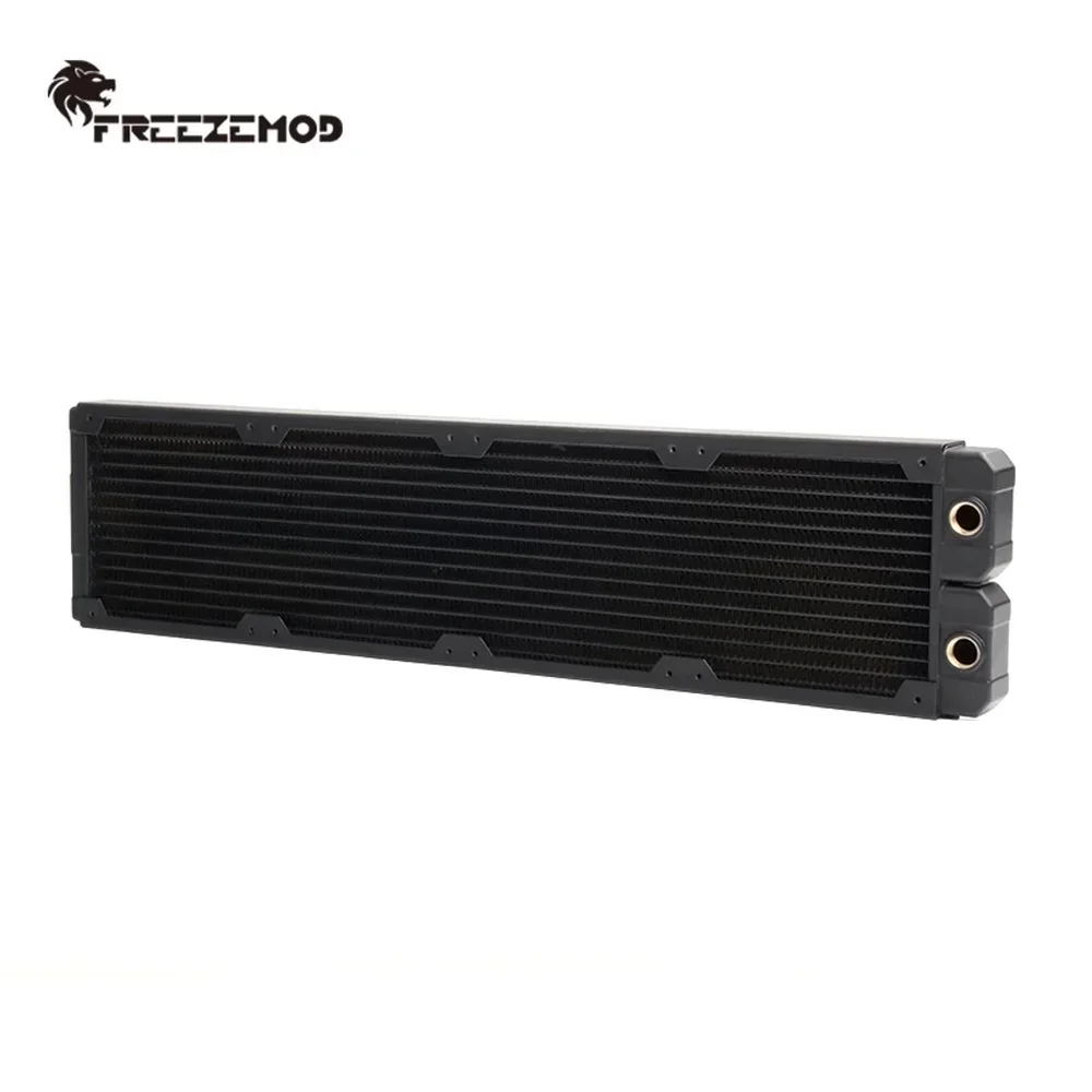 Медный радиатор FREEZEMOD 48 см для 4 вентиляторов ряд жидкостного охлаждения ПК 480 мм