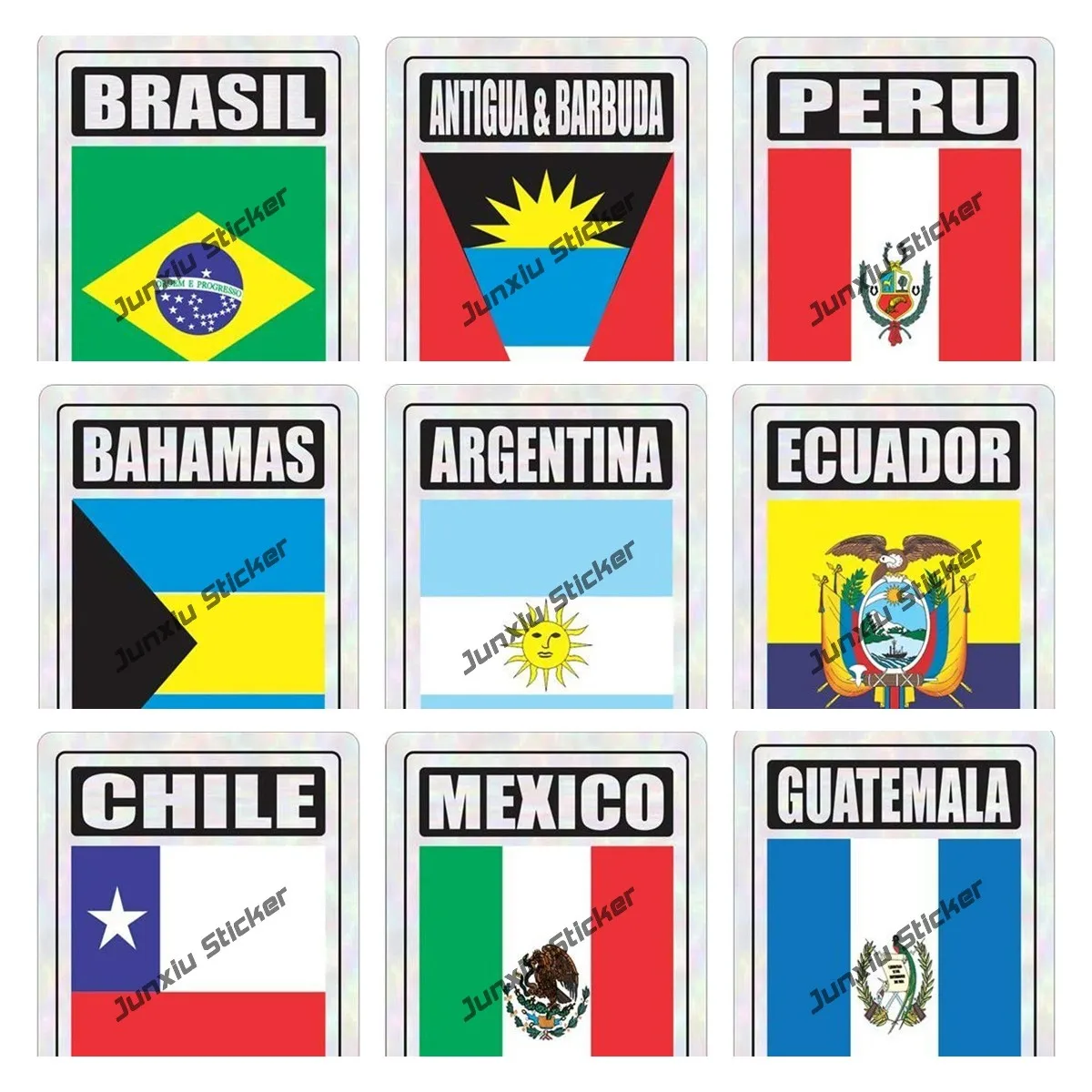 Автомобильные наклейки для багажника бампера крыла окна наклейки-Европейский