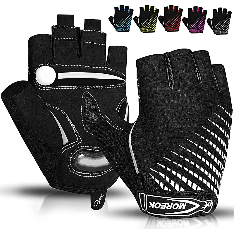 

Bicycle Equipment Shockproof Wear-resistant Glove Environmental Protection Breathable Half Finger Gloves Breathable