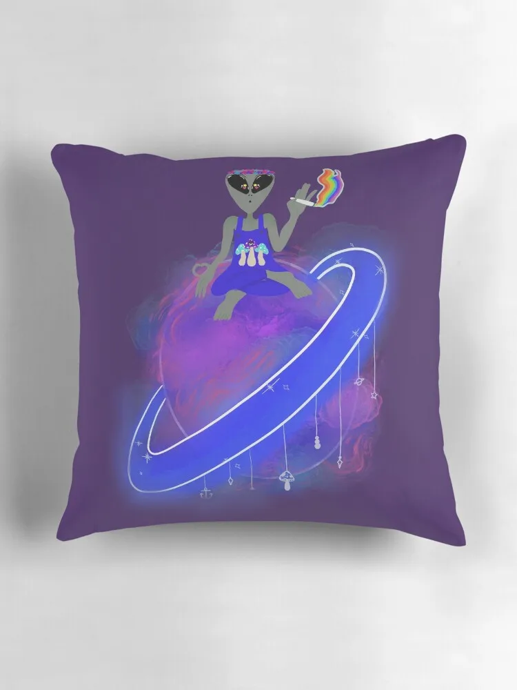 Декоративная подушка в стиле хиппи для гостиной