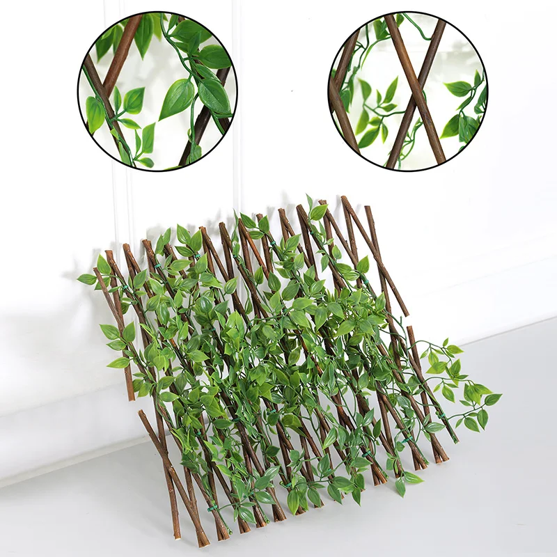 1 шт. декоративный забор из Искусственного Дерева подходит для сада двора фермы