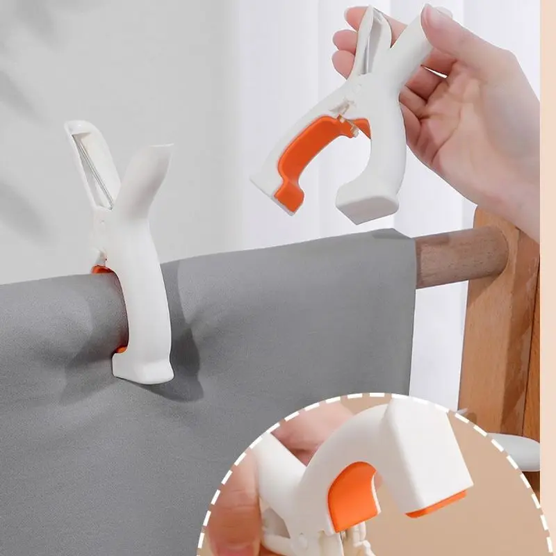 

Cute Rabbit Ears Windproof Clothespin Beach Towel Clips Drying Quilt Clip Windproof Clip Drying Clothes Clip Strong Fixed Clips
