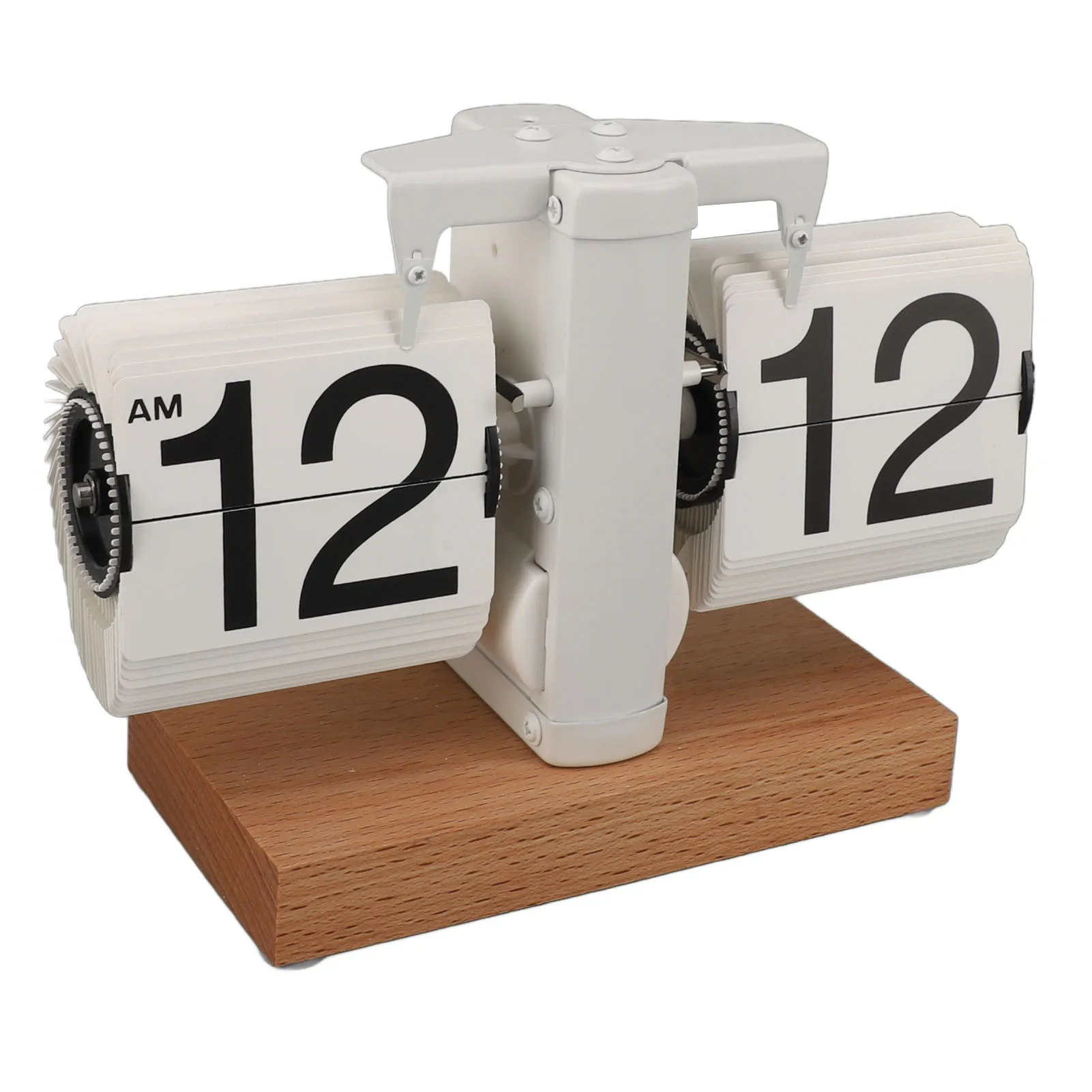 Цифровые настольные часы в стиле ретро с откидной крышкой от TOPINCN автоматическим