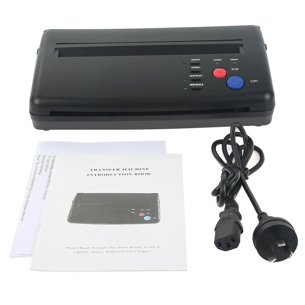 

Tattoo Transfer Machine Printer Drawing Thermal Stencil Maker Copier for Tattoo Transfer Paper Supply permanet makeup machine