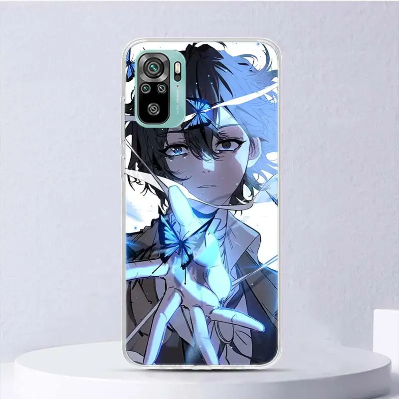 Bungo Stray Dogs Dazai Soft Case For Xiaomi Redmi Note 11S 10S 11 10 Phone Cover 11T 11E Pro 9 9S 8 8T 9T 7 6 5 4X Shell Coque images - 6