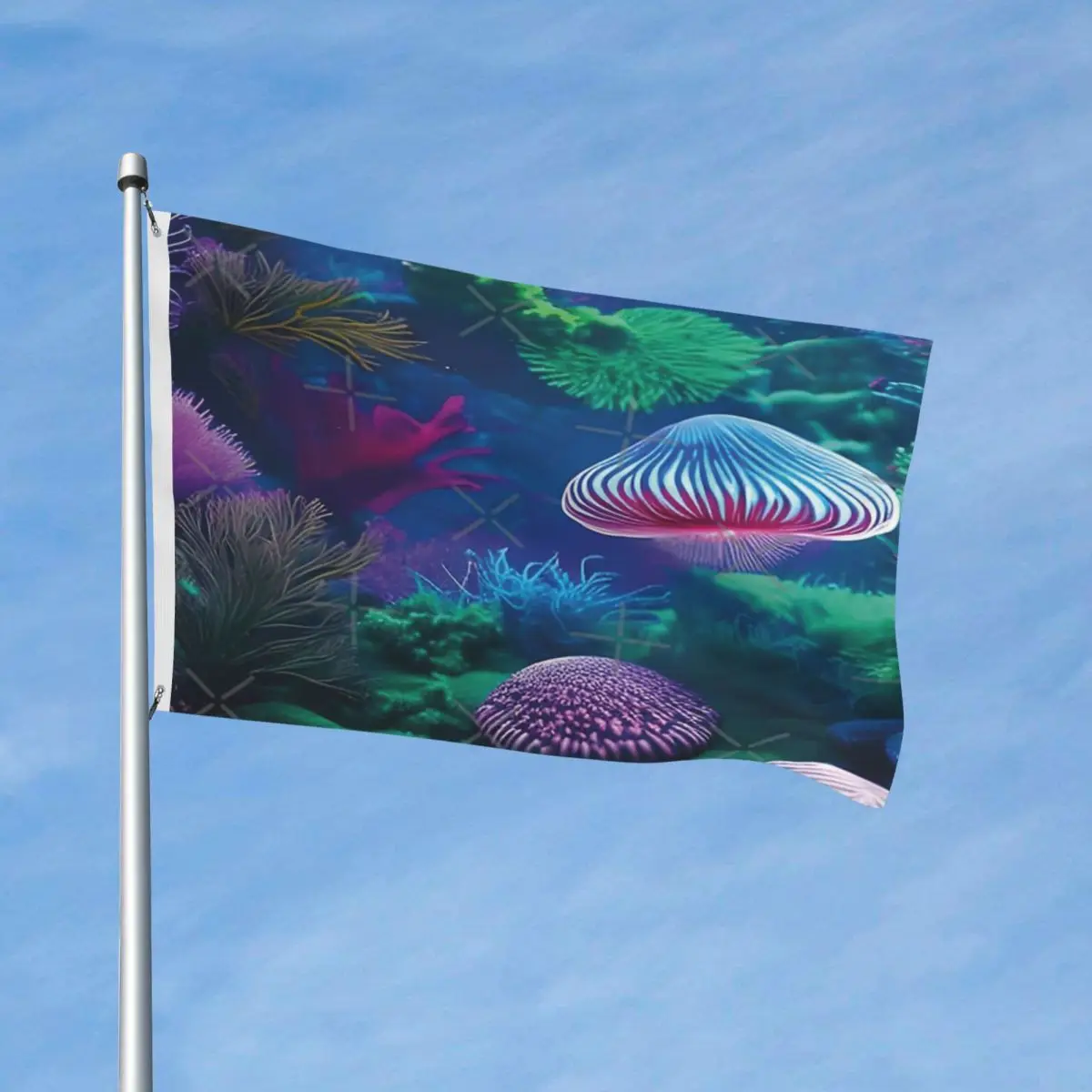 

Ocean Secret декор с флагами винтажная внутренняя выцветающая мягкая ткань легкая без запаха настраиваемая