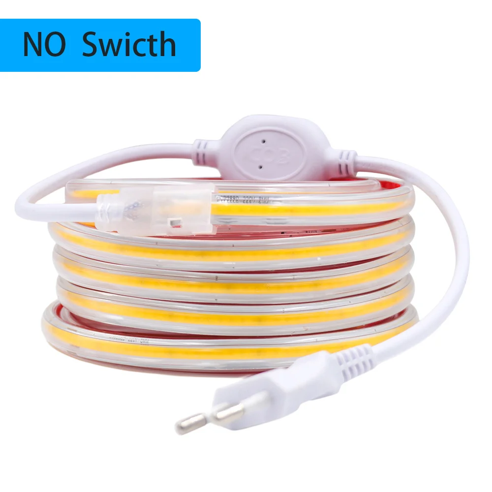 

Светодиодная лента XUNATA COB 220В водонепроницаемая