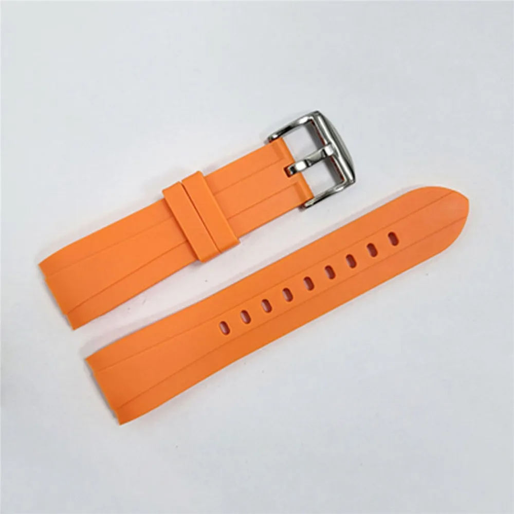 

22mm Watch Strap Silicone Smartwatch Belt Bracelet Pin Buckle Band for Conversion Watch Accessories