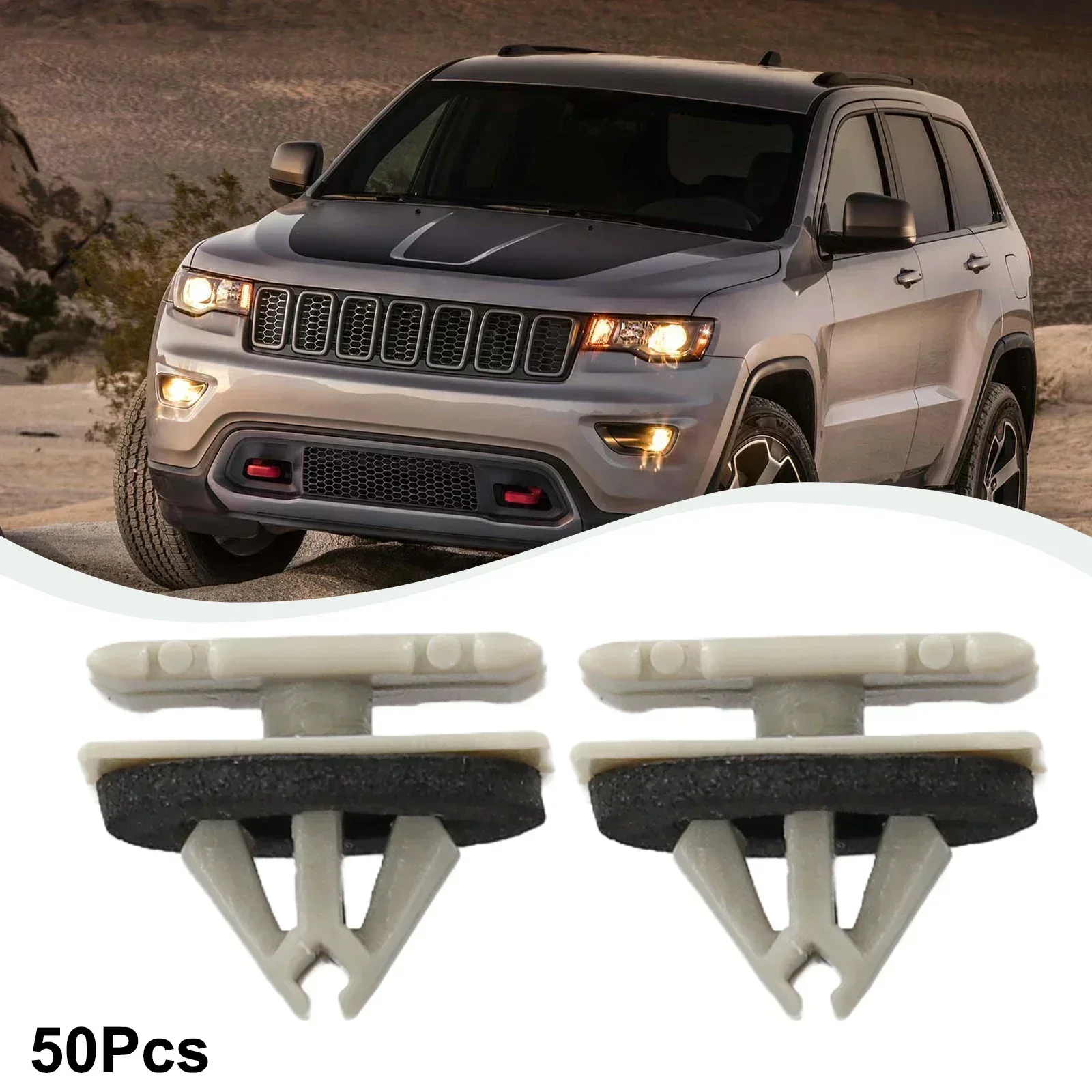 

50 шт. зажимы для литья коромысла 9 мм 68172491 AA для Chrysler 200, Jeep, Grand, Cherokee WK2, для Auveco 21374 963-567
