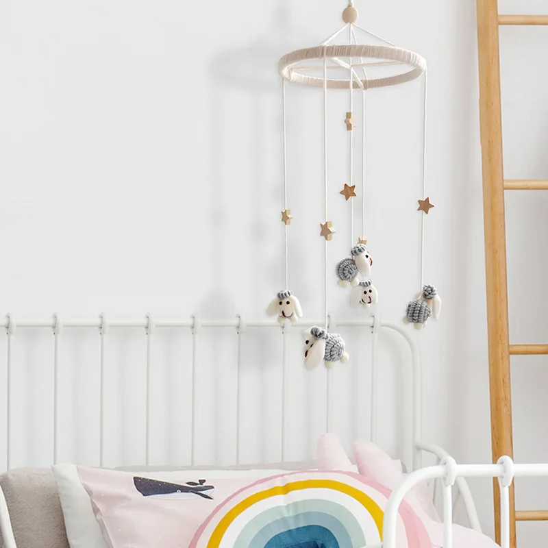 

Star Windchime Ornament Eco Friendly Multi Purpose Baby Mobile Rattles Toys for Baby Toys for Home Decoration for Gifts