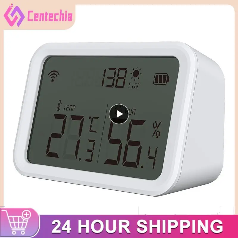 

Real-time Detection Tuya Smart Thermometer Smart Zigbee Temperature And Humidity Sensor Battery Display Hygrometer Smart Home