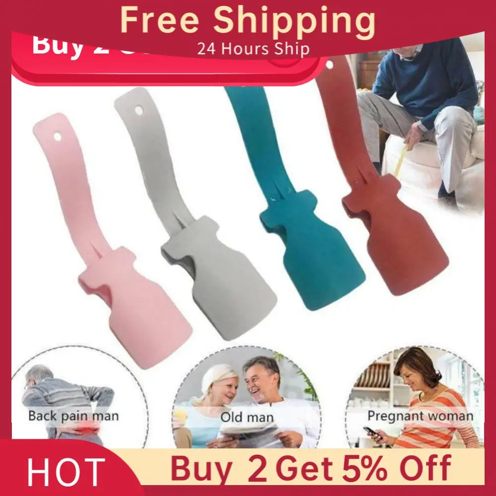Helper Shoehorn Shoe Easy On And Off Shoe Sturdy Slip Aid To