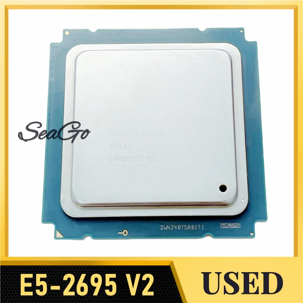 Xeon E5-2695 V2 22 нм 12 ядер 24 потока 2 40 ГГц 25 МБ115 Вт LGA2011 E5 2695V2