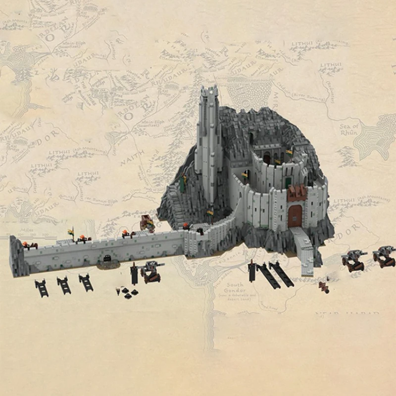 Moc UCS масштабные шлемы глубокая крепость войны всемирно известный средневековый