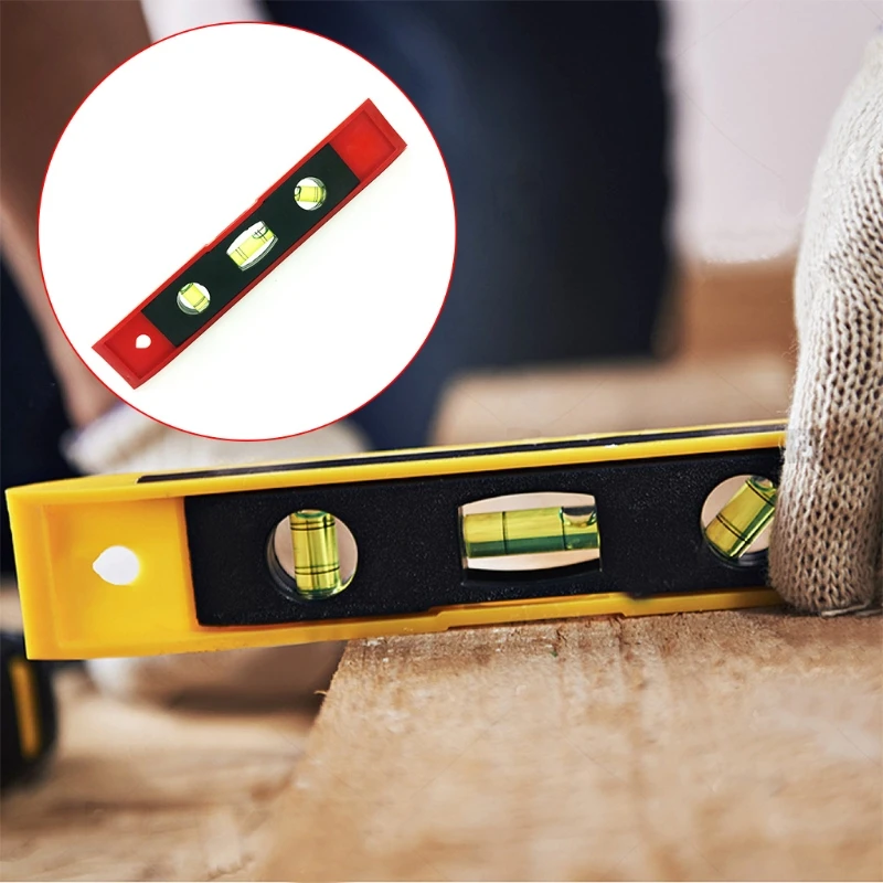 Магнитная линейка Уровень S-pirit 3 Пузырьковый измерительный прибор 45°/90°/180°