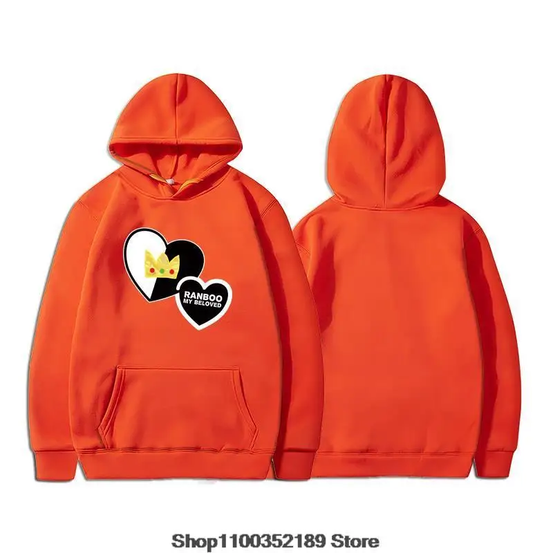 

2D Fashion Printing Hoodie Men's Spring Autumn Casual Unisex Pullover Long Sleeve Men Women Crew Neck Pocket Sweatshirt