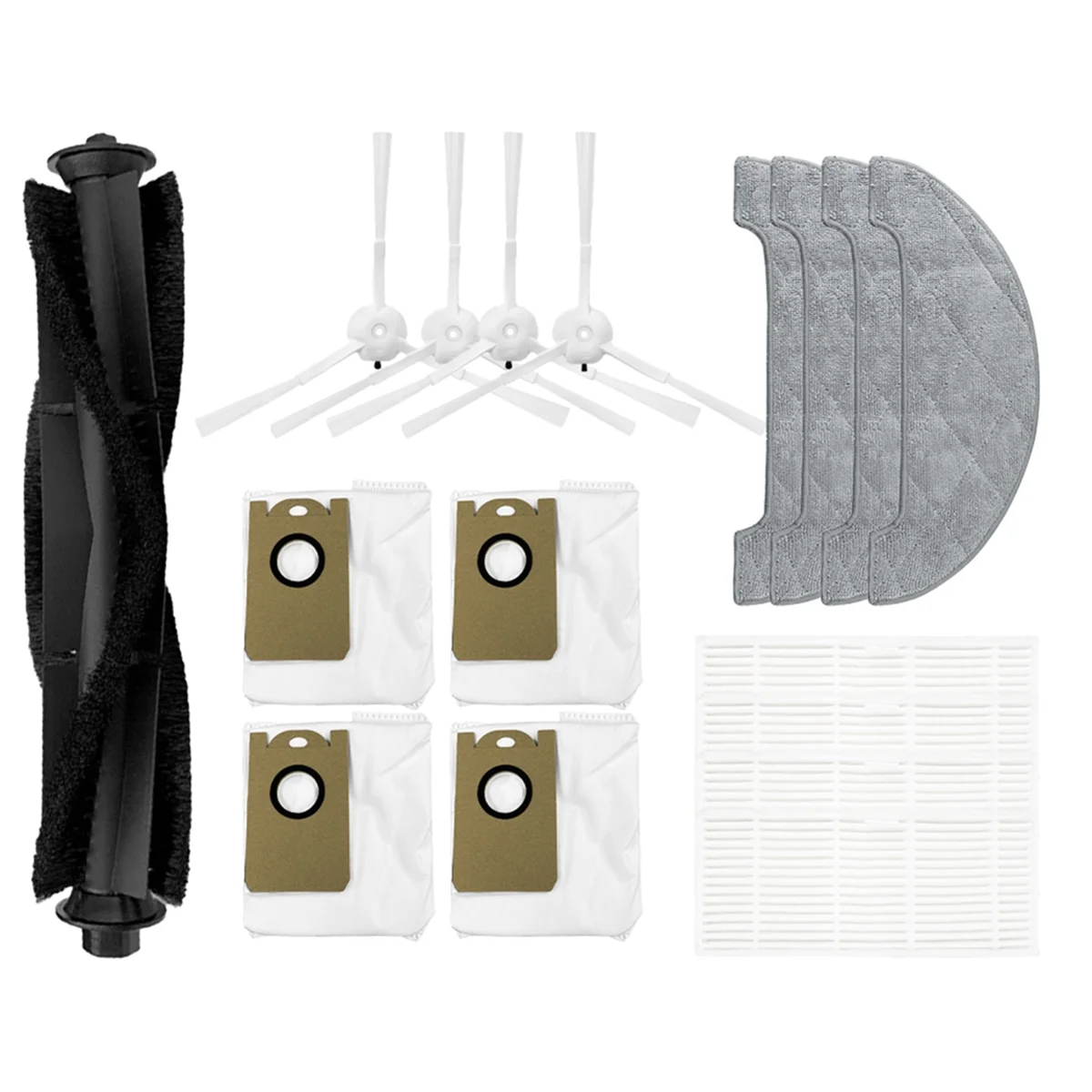 Аксессуары для робота-пылесоса MiWhole M8 Pro пылесборник Швабра ткань Hepa фильтр ролик