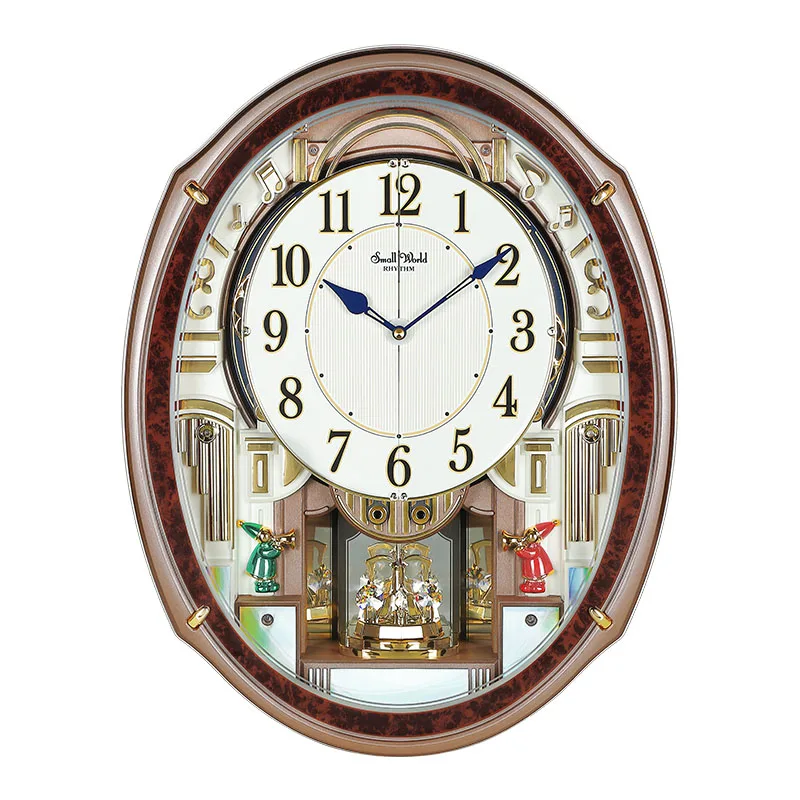 

Nordic Luxury Wall Clock Modern Design Flip Electronic Wall Clock Loft Mechan Living Room Furniture Relogio De Parede Room Decor