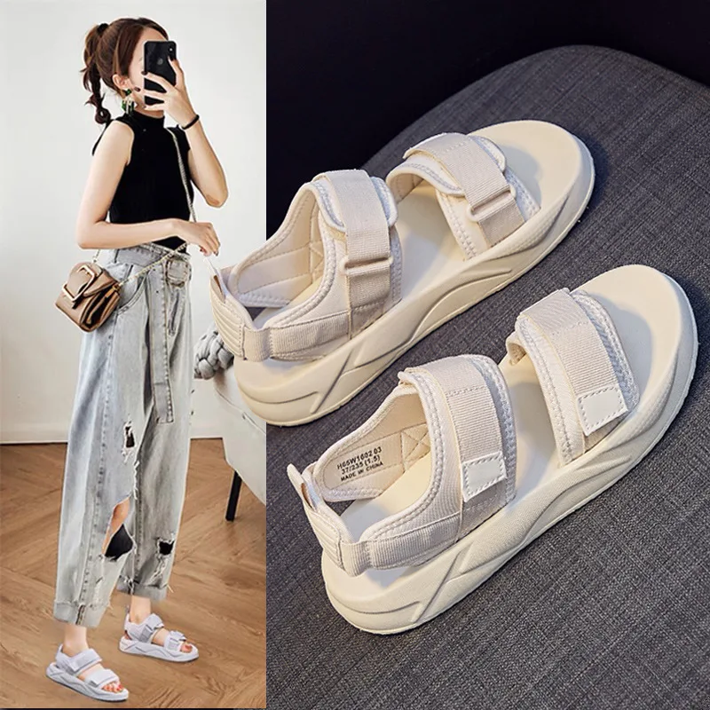 

Sports sandals women's new all-match fashion thick-soled casual soft-soled flat shoes beach shoes shoes for women