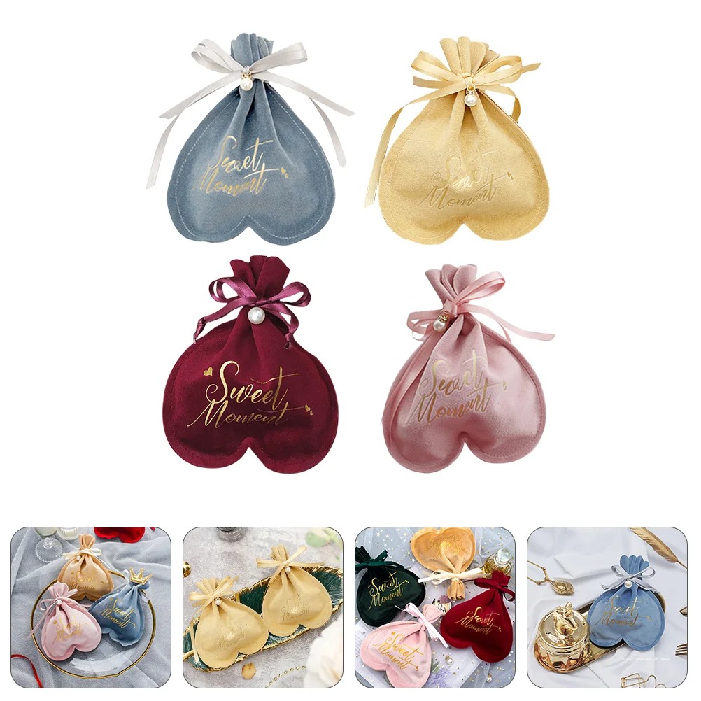 

Bags Gift Wedding Jewelry Drawstring Favor Pouches Small Beautiful Pouch Bag Candy Pursestorage Party Size Box Sack Organza