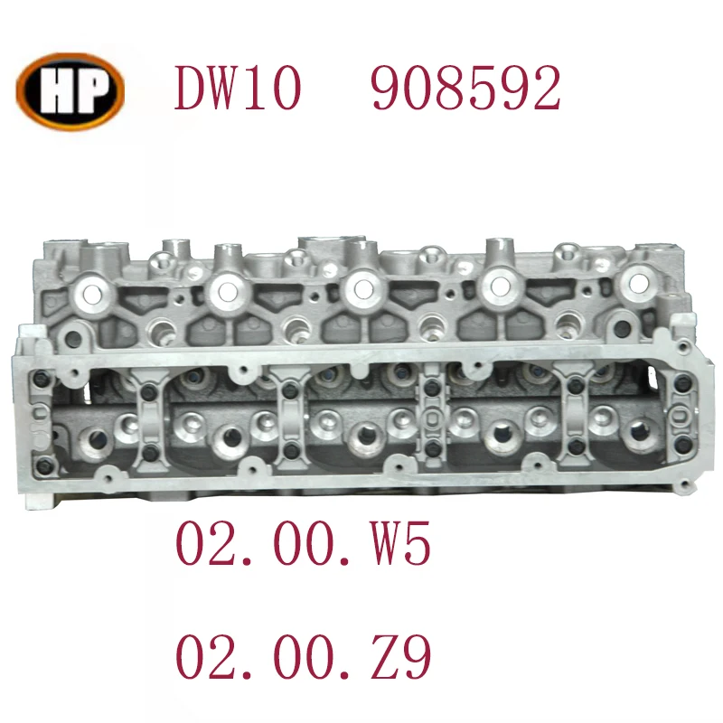 Головка цилиндра 02 00. W5 05 Z9 GN AM908592 для Peugeot DW10 Peugeot/Citroen/ Fiat Ulysse Ducato Scudo 2 0 HDI