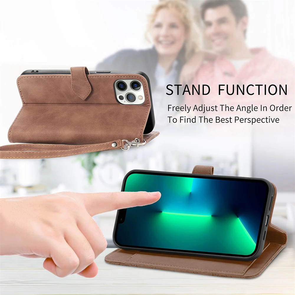 Luxury Wallet Leather Case For OPPO K9S A52 A72 A92 A54 A74 A94 A16K A56 A76 A96 A55 A53S A54S A55S A57 A77 5G Flip Phone Cover