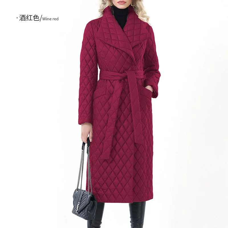 Рисунок 2 - Женское длинное хлопковое пальто