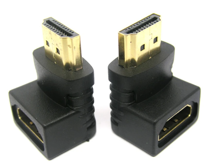 

Совместимый с HDMI адаптер 90 270 градусов под прямым углом фотосессия для проектора HDTV ноутбука