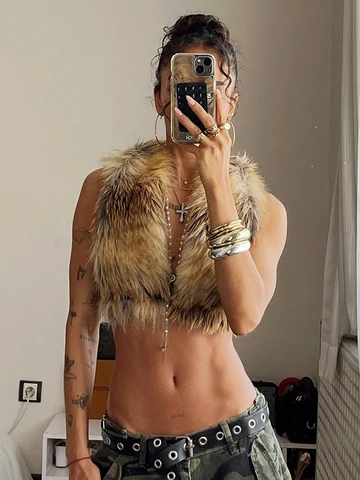 Cutenew Леопардовый топ на бретельках