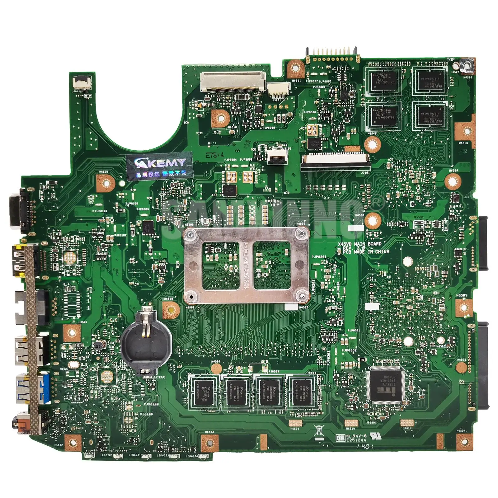 Новинка! USB Плата + K42JR REV 4,1 HD6470 512M Для Asus X42J K42J.
