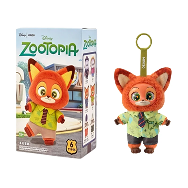Новая оригинальная серия виниловых фигурок Zootopia: милые мультяшные персонажи, виниловые плюшевые игрушки-подвески для сумок, игрушки-сюрпризы, модные подарки (art.: 3920da14ec740) - 3920da14ec740